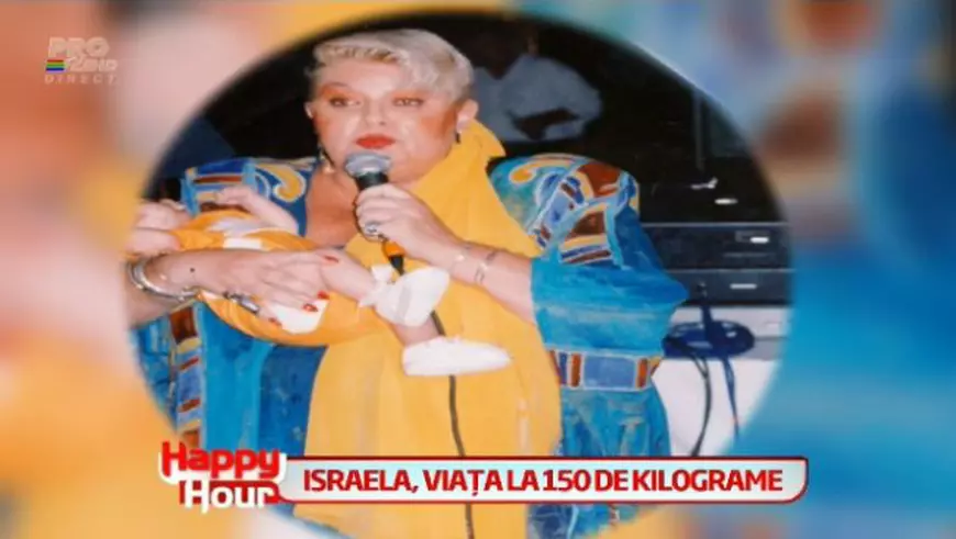Cum arăta Israela Vodovoz la 150 de kilograme. Nici nu zici că este ea