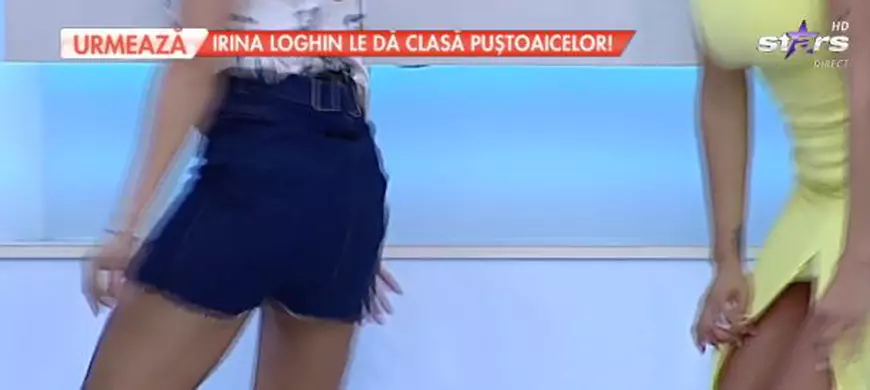 Natalia Mateuț și-a rupt rochia. A pățit-o în direct la TV