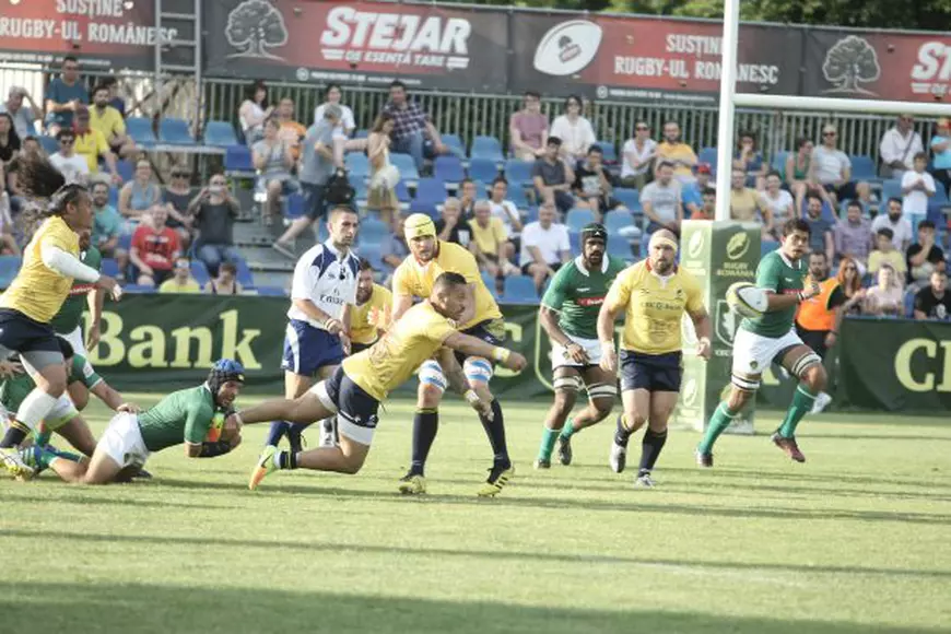 Rugby. România - Brazilia 56-5. Moment de reculegere și încasările, pentru familia îndoliată a unui fost rugbist | FOTO