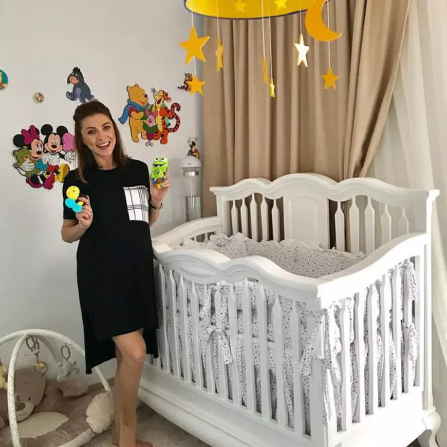 Ilinca Vandici mai are trei săptămâni până va naște. Camera bebelușului este gata. “Vă invit în cel mai intim loc”