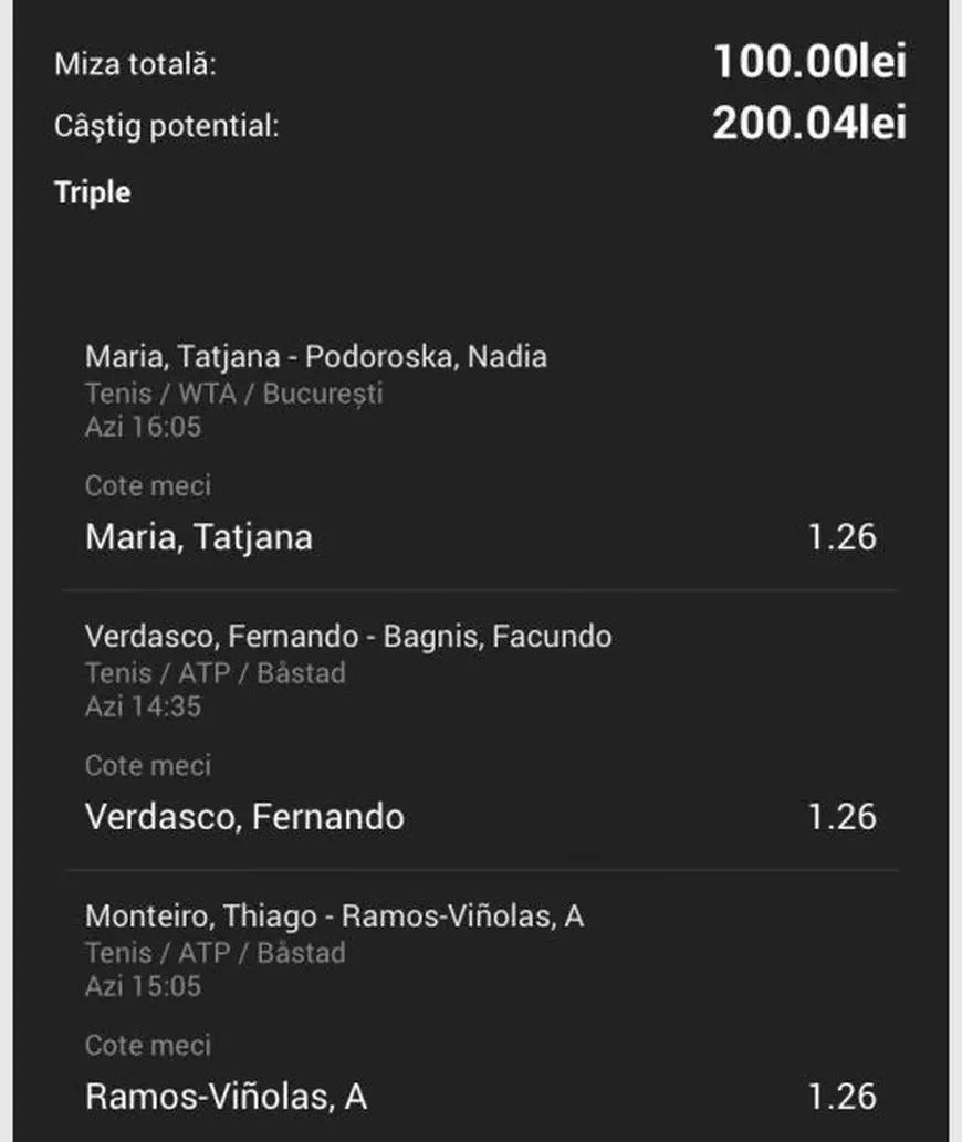 Biletul Zilei, tenis, 20 iulie. În vizor, turneele de București și de la Bastad