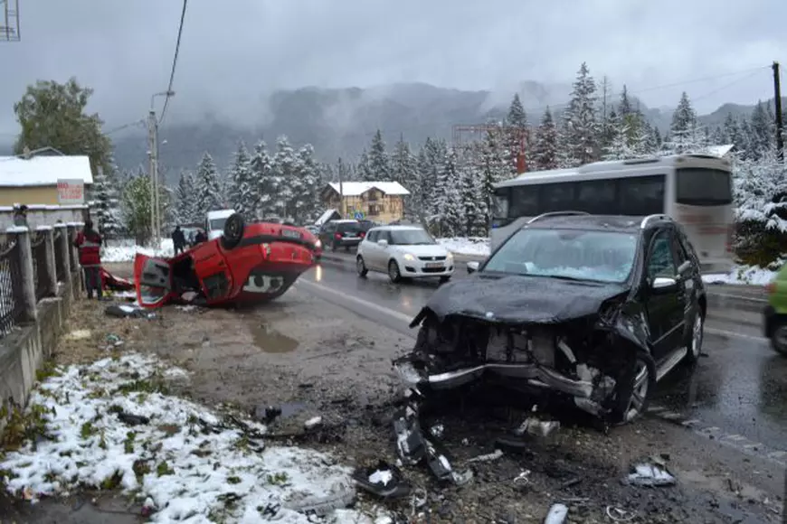 Serban Huidu accident masina