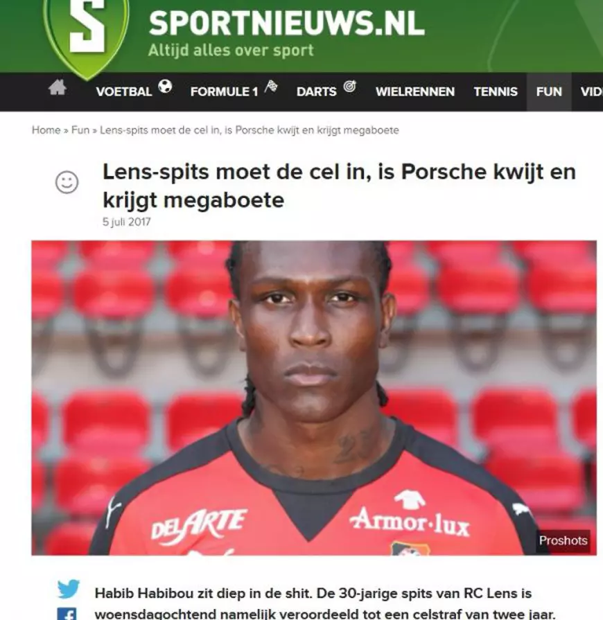 Anunțul despre pedeapsa primită de Habib Habibou