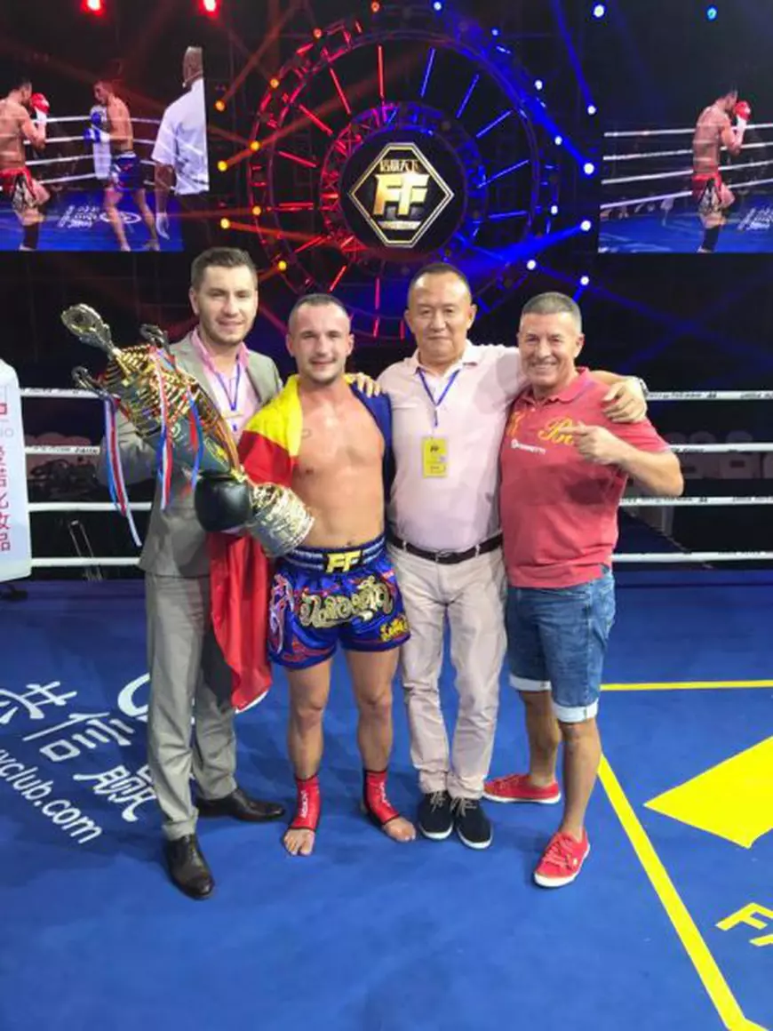 UPDATE: Corbeanu, marele câștigător! Succes și pentru Ristea. Cine au fost românii invitați să ia parte la showul Superkombat din China