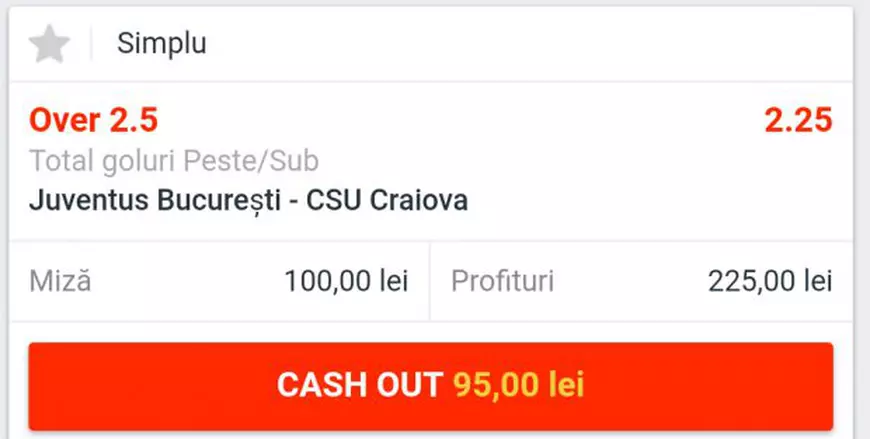 Cota zilei și avancronică pentru meciul Juventus București vs CS U Craiova