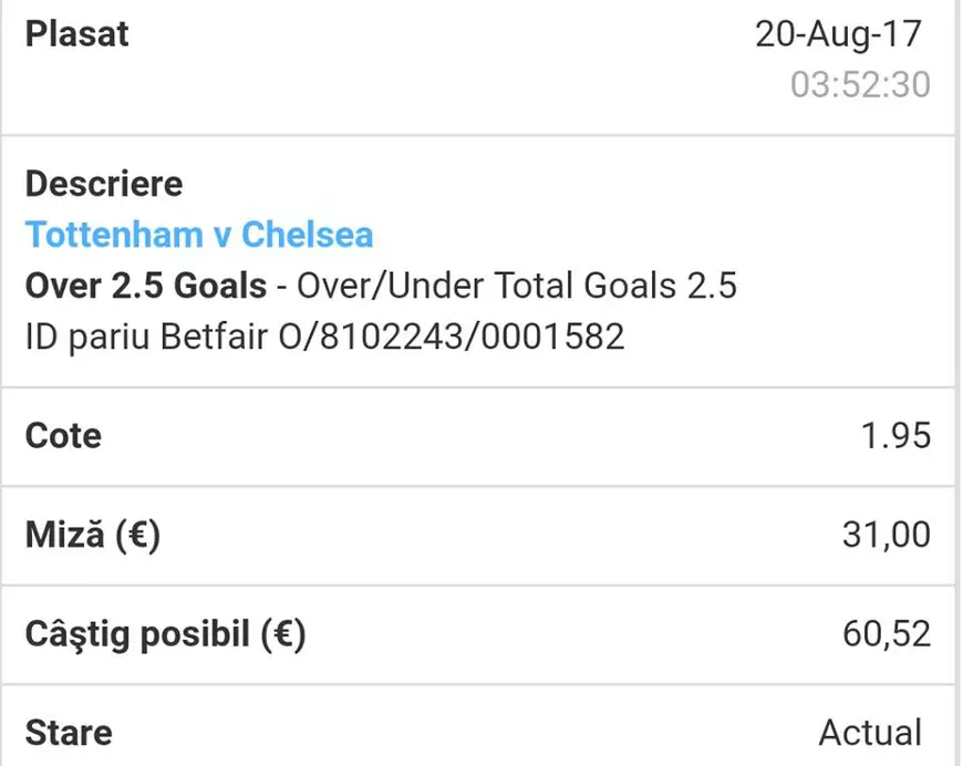 Cota Zilei Fotbal 20 august