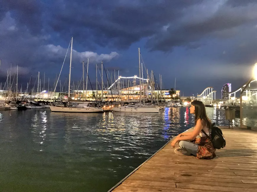 FOTO EXCLUSIV/ Irina Rimes nu poate sta departe de muncă mai mult de câteva zile. Din Barcelona, direct în studio