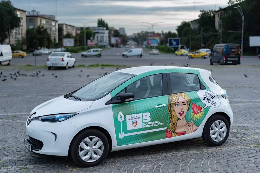 Banca Transilvania și 5 to go susțin proiectul pilot de mobilitate electrică UberGREEN