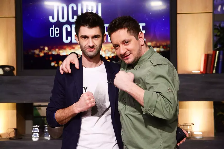 VIDEO EXCLUSIV/ Ipate și Strunilă prezintă unul dintre cele mai periculoase show-uri, dar sunt plini de fobii. „Bine că nu suntem concurenți”