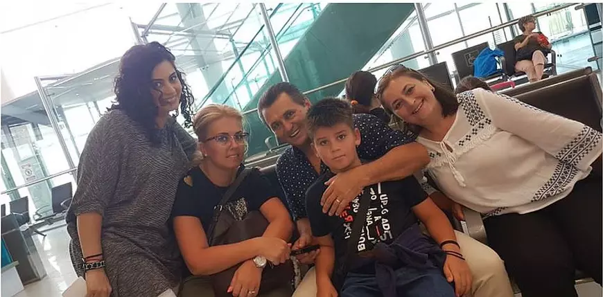 Nea Mărin, vacanță în Palma de Mallorca cu familia