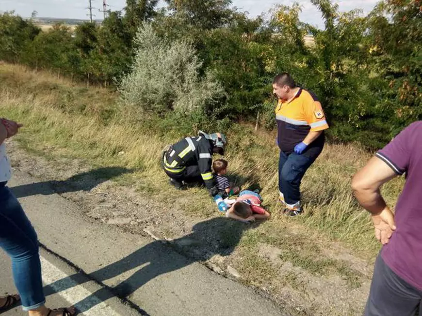 Printre răniți se află și doi copii
