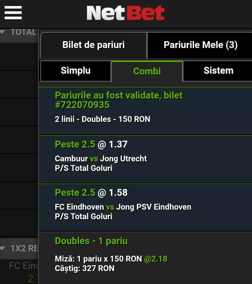 Biletul zilei din fotbal 8 septembrie