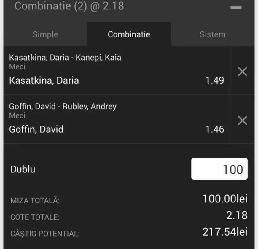 Biletul zilei din tenis 04 septembrie: În vizor, US Open