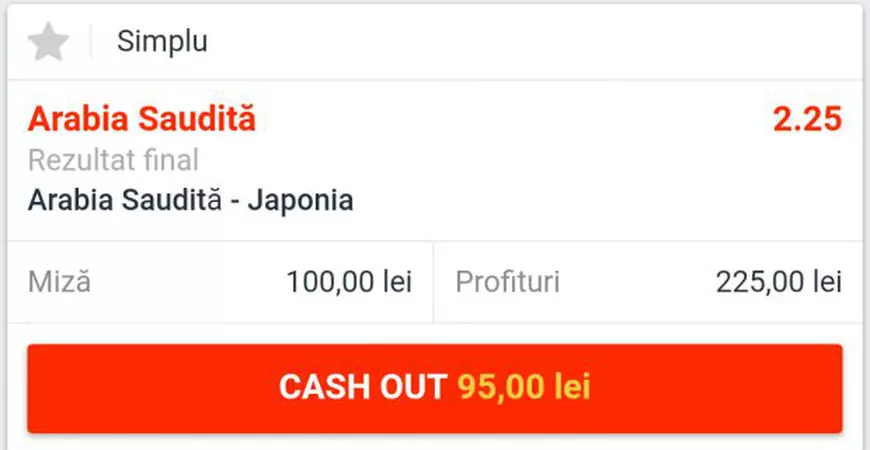 Cota zilei și avancronică pentru meciul Arabia Saudită vs Japonia