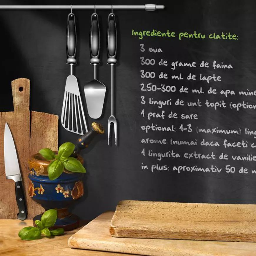 Vopseaua cu efect de tablă de scris, stimulent pentru creativitate