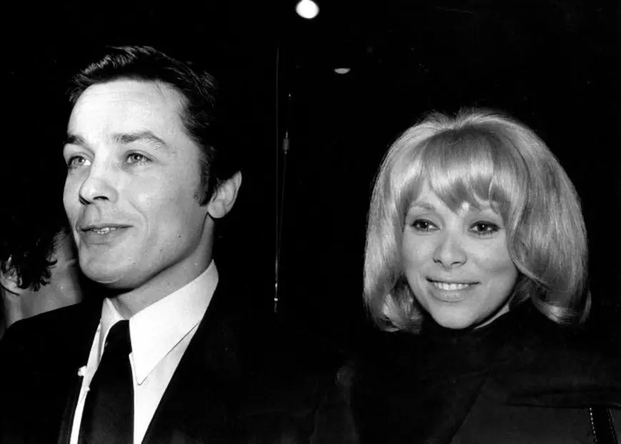 Alain Delon si Mireille Darc (sursa foto northfoto)