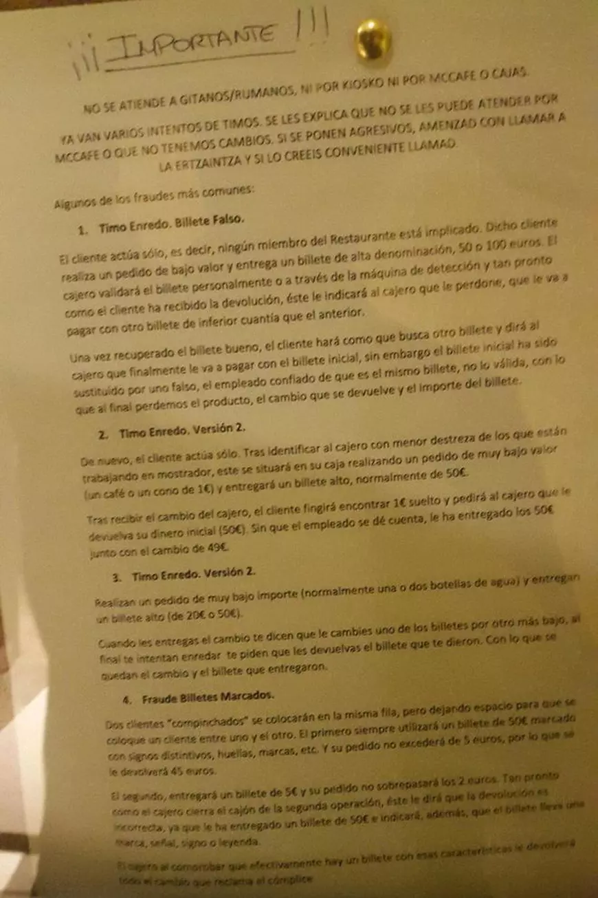McDonalds Spania, acuzat de xenofobie, după ce ar fi interzis servirea țiganilor și a românilor