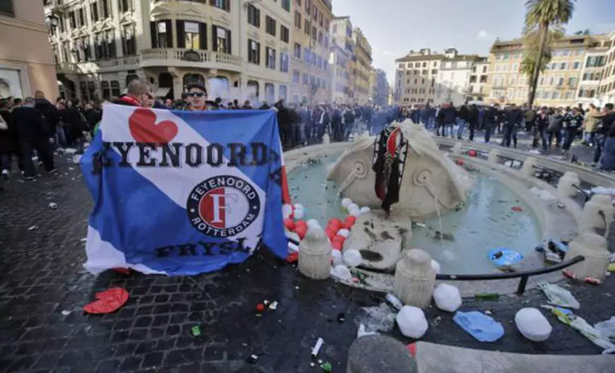 Fanii lui Feyenoord sunt printre cei mai duri din Europa