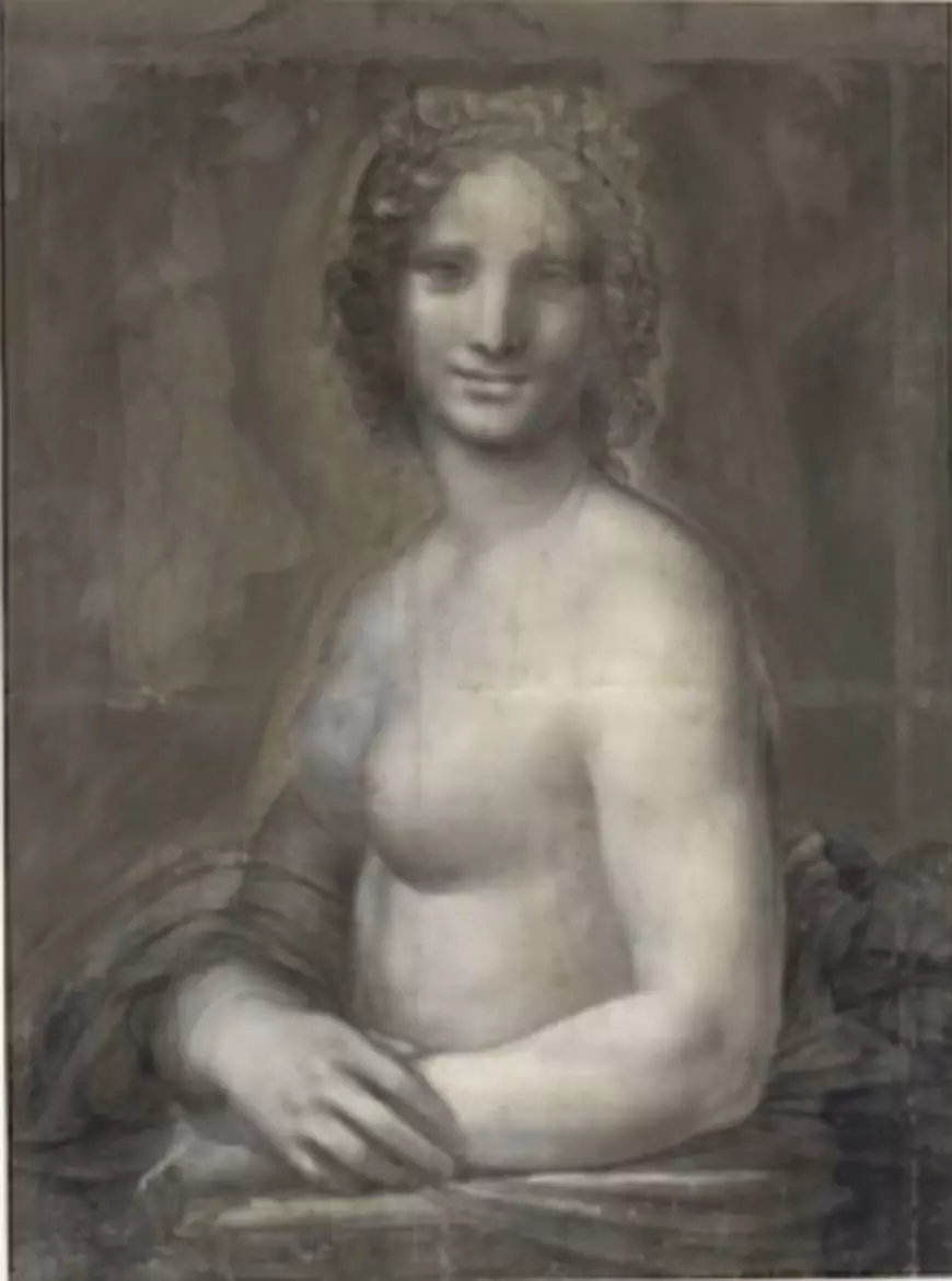 da Vinci a realizat și o variantă nud a Giocondei