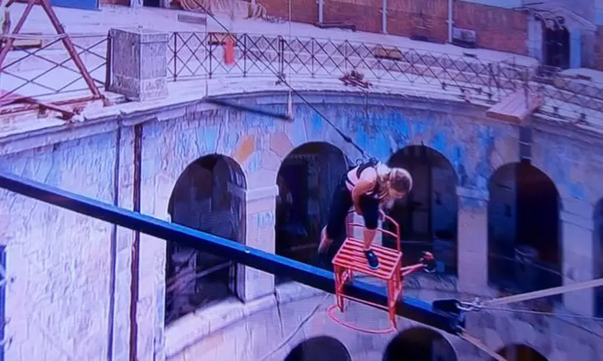 Andreea Ibacka  a avut cea mai grea probă la Fort Boyard. Ce i-a transmis soțul ei