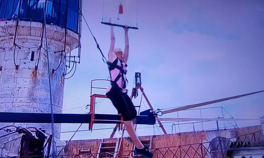 Andreea Ibacka  a avut cea mai grea probă la Fort Boyard. Ce i-a transmis soțul ei