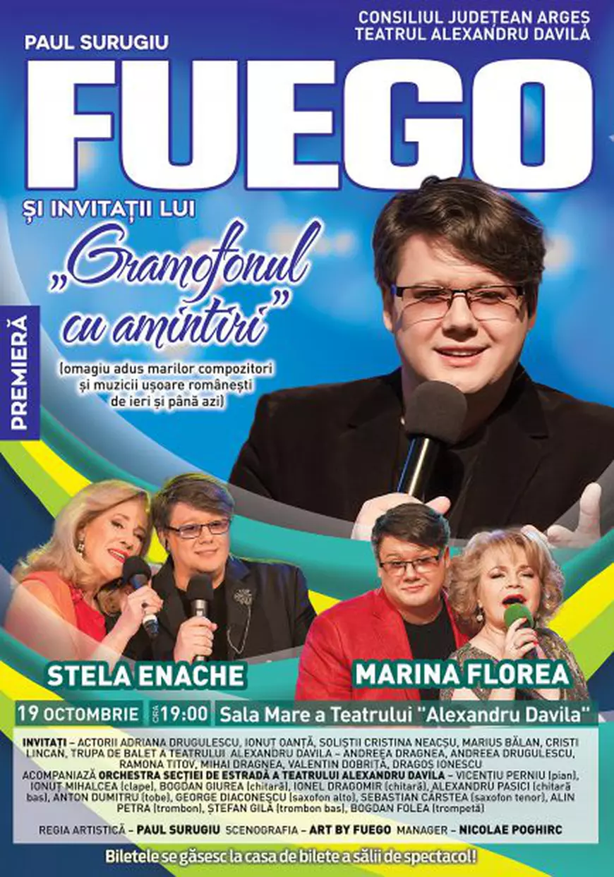 Fuego omagiază muzica ușoară românească de ieri și până azi