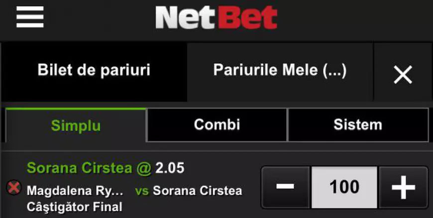 Cota zilei din tenis - Magdalena Rybarikova vs Sorana Cîrstea