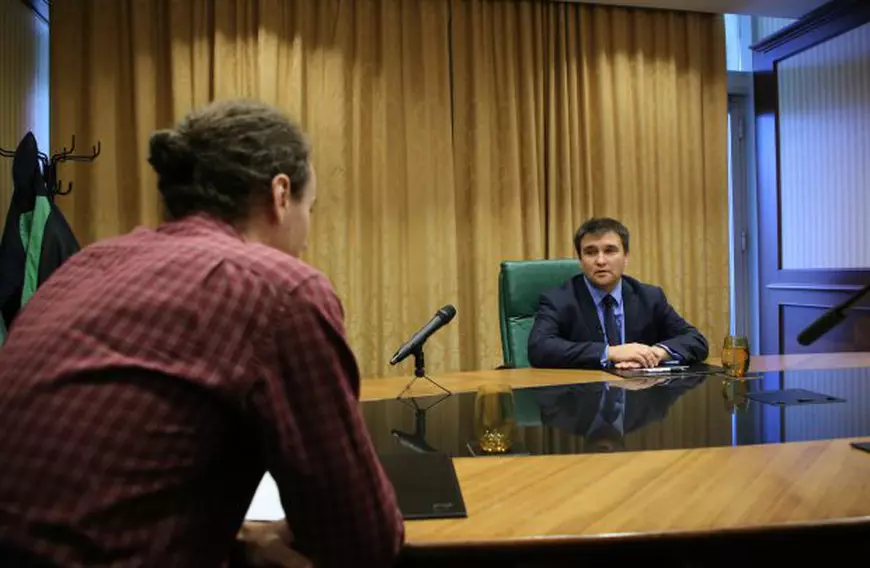 Ministrul de Externe al Ucrainei a acordat un interviu pentru Libertatea