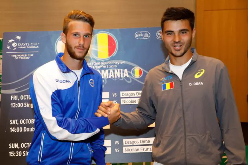 LIVEBLOG Israel - România 5-0, în barajul de Cupa Davis. Vasile Antonescu, fostul partener al Simonei Halep, și Nicolae Frunză au pierdut ultimele meciuri de simplu