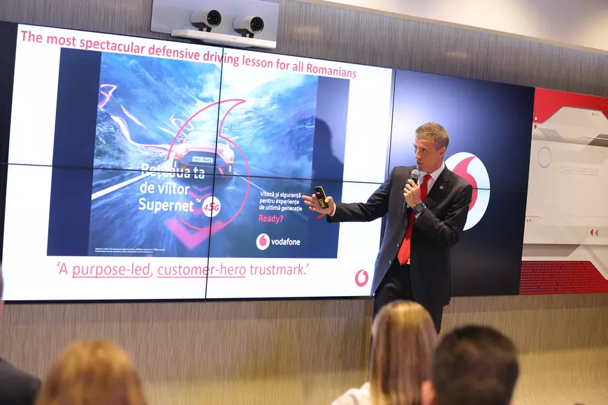 Vodafone lansează serviciul Supernet 4.5G, o punte către tehnologia 5G
