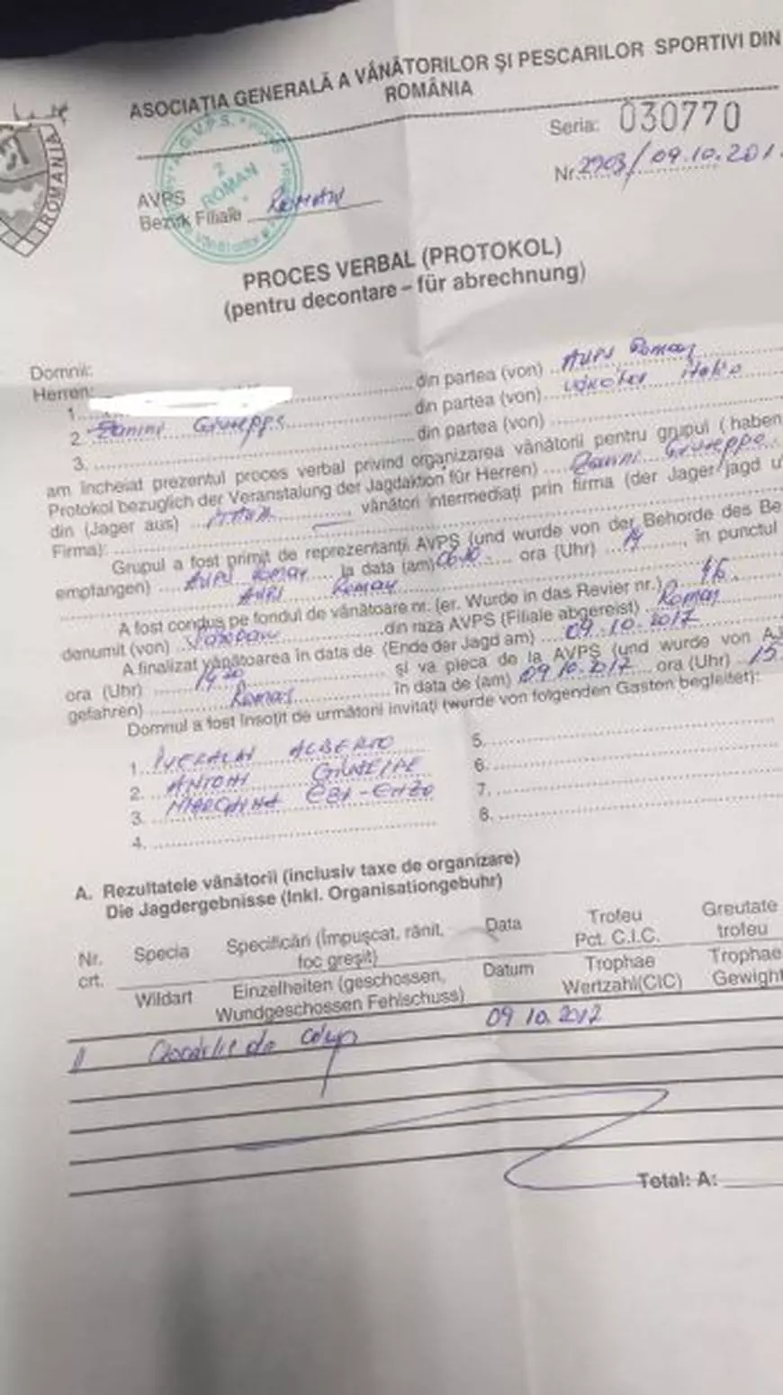 1.200 de ciocârlii vânate de italieni.