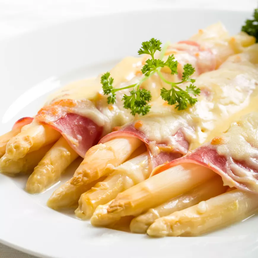 sparanghel cu pancetta