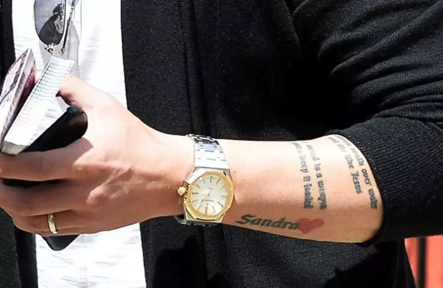 FOTO/ Gestul emoționant făcut de Adi Mutu pentru fiul său, Tiago. Ce tatuaj și-a făcut pe braț. Toate desenele de pe corpul ”Briliantului”