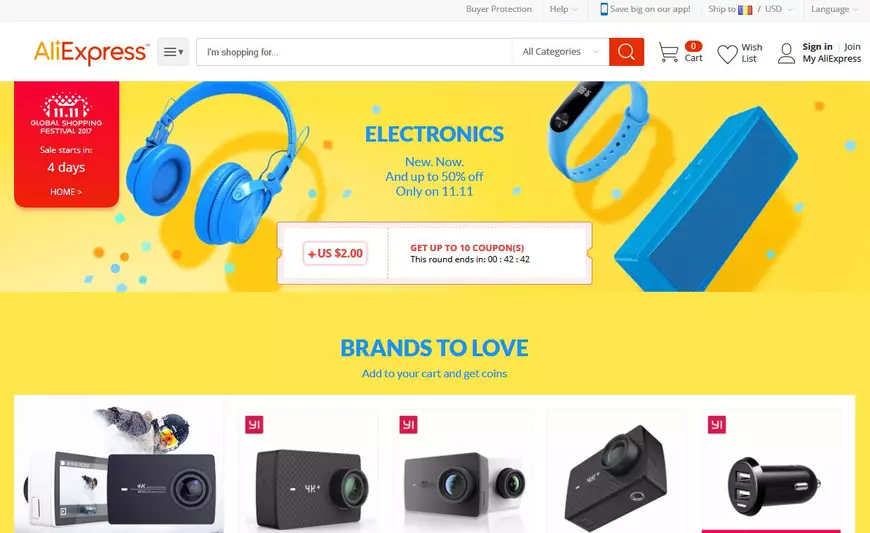 AliExpress - Singles Day 2017