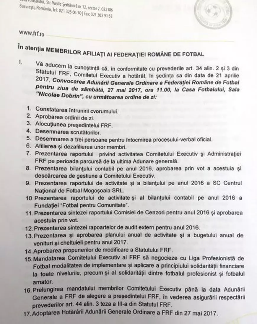 Răzvan Burleanu și-a început campania electorală la Piatra-Neamț. I-a dăruit primarului un tricou cu noua stemă și a făcut promisiuni. Șeful FRF, certat cu bunele maniere