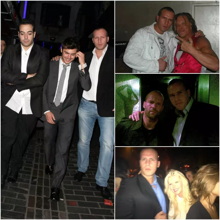 EXCLUSIV/ Românul Yohan, unul dintre cei mai cunoscuți bodyguarzi din high life-ul londonez.  Îi ”ține spatele” durului Jason Statham, o protejează pe Paris Hilton și e prieten cu DiCaprio