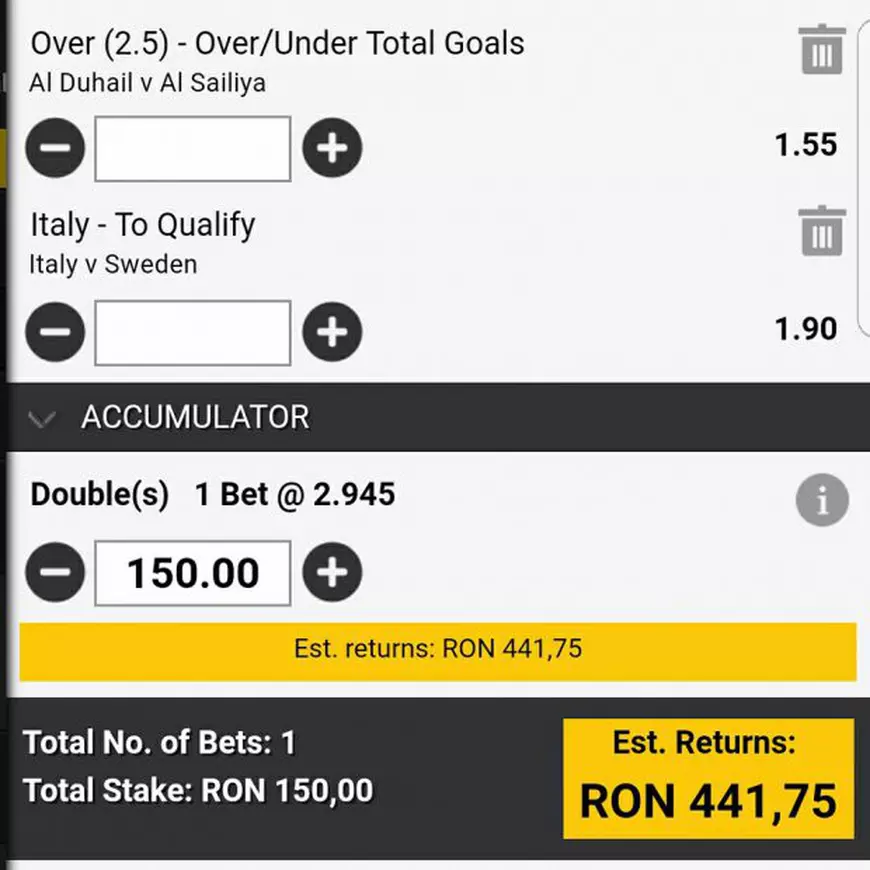 Biletul zilei din fotbal, 13 noiembrie. Cu ochii pe meciul Italia - Suedia