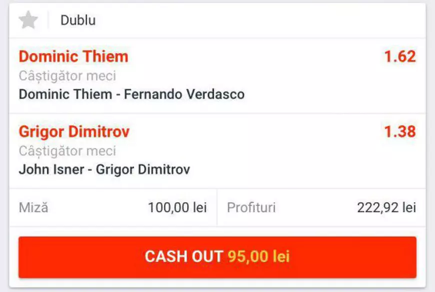 Biletul zilei din tenis, 02 noiembrie. Miza pe Thiem