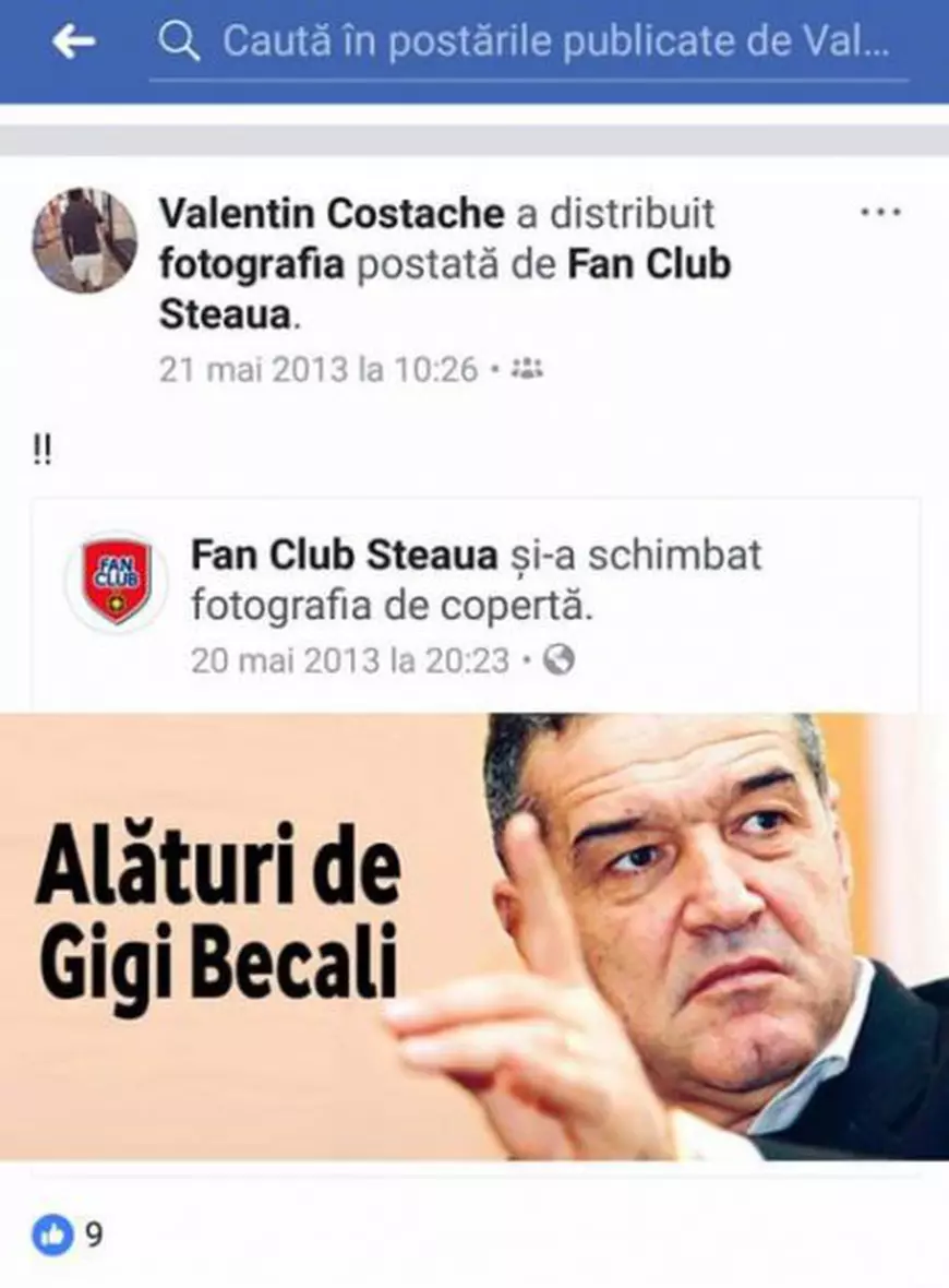 Dinamovistul Costache, recent vândut la CFR Cluj, e stelist de mic: ”Când țin cu Steaua mă dau mare!”