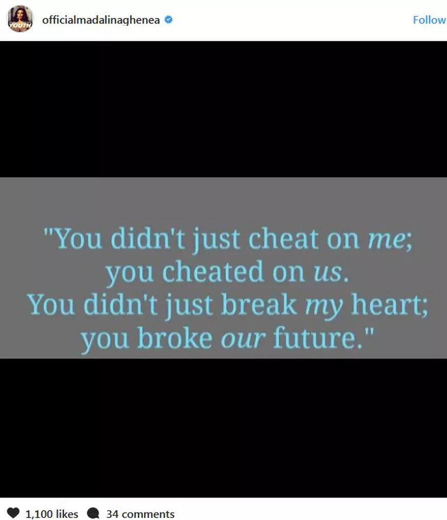 Ce se întâmplă în relația Mădălinei Ghenea cu Matei Stratan? "Ne-ai înșelat pe amândoi"