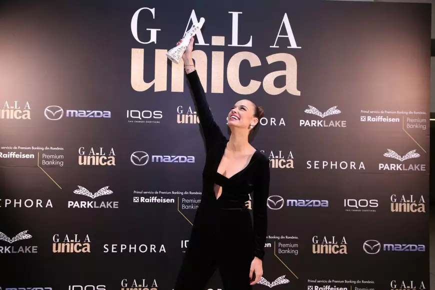 VIDEO/ Gala Unica. Ce spune Andreea Raicu despre premiul luat la secțiunea Fashion Icon