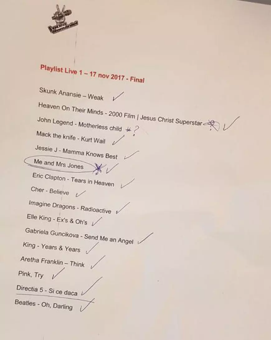 EXCLUSIV/ Secrete de producție de la «Vocea României»: iată playlistul cu care intră concurenții pe scenă în prima ediție live!
