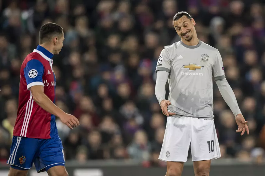 Eșecul din Elveția nu l-a întristat pe Zlatan Ibrahimovic (dreapta). (FOTO: EPA)