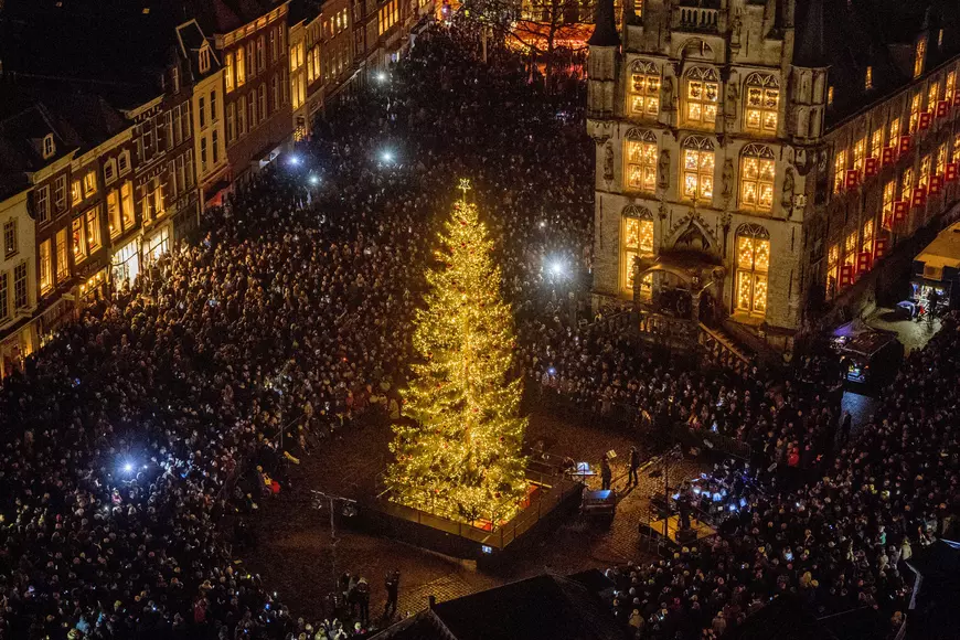 FOTO | Cei mai frumoși brazi de Crăciun din lume