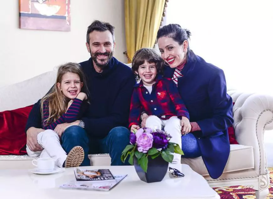 Nicolai Tand cu familia