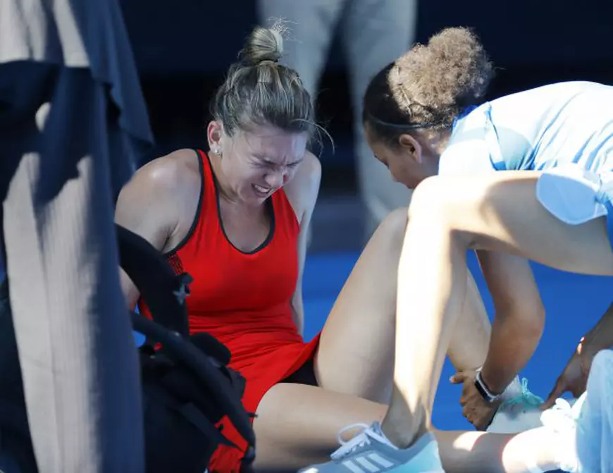 Accidentarea Simonei Halep