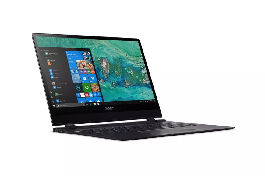 Acer a lansat cel mai subțire laptop din lume la CES 2018. Este vorba de noua generație a modelului Acer Swift 7. Acer Swift 7 în imagine