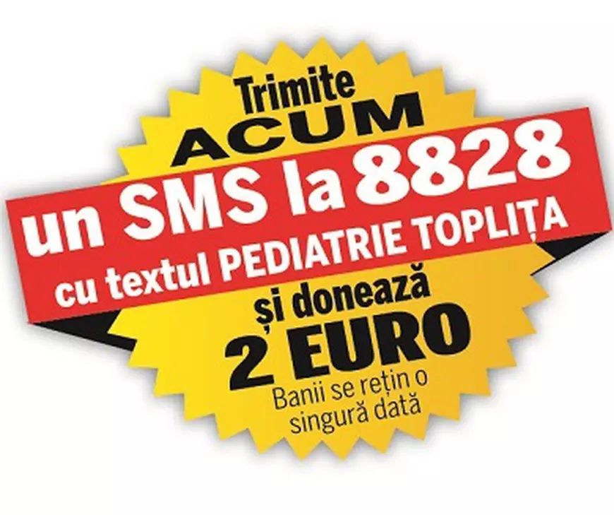 Ajutor pentu secția de pediatrie a Spitalului Municipal Toplița