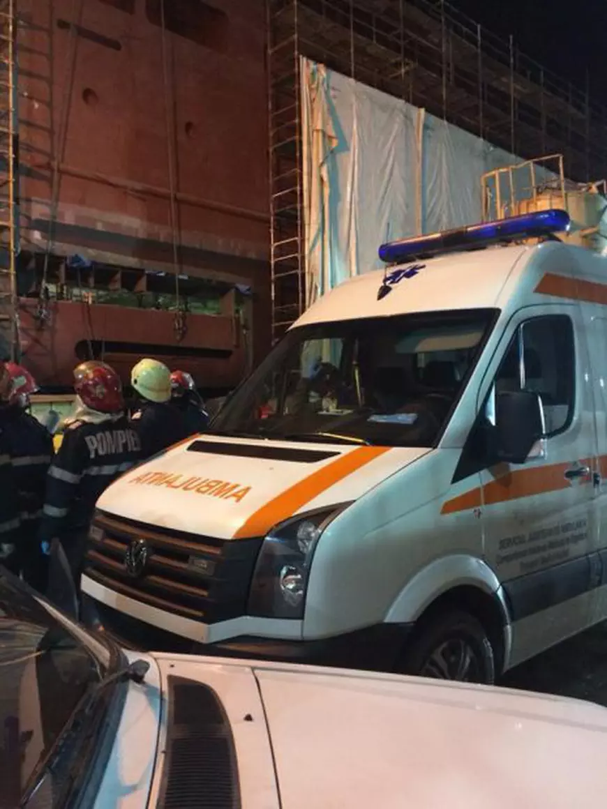 Angajat al Șantierului Naval Vard din Tulcea, mort după ce și-a strivit capul între perete și o piesă metalică | FOTO&VIDEO