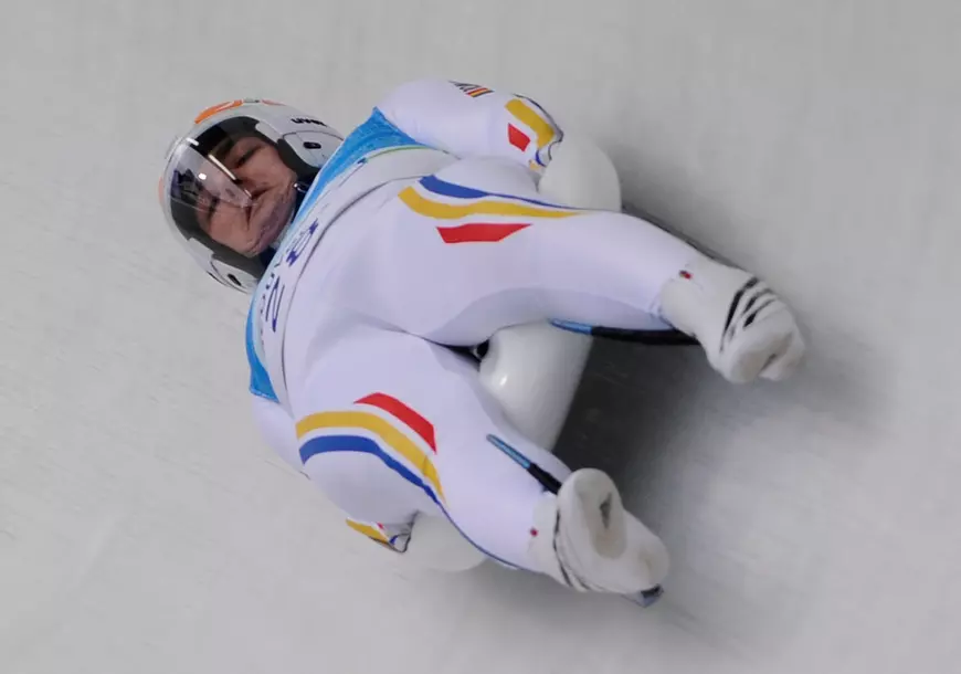 Valetin Crețu va participa în proba de sanie la Jocurile Olimpice de iarnă din 2018. (FOTO: EPA)
